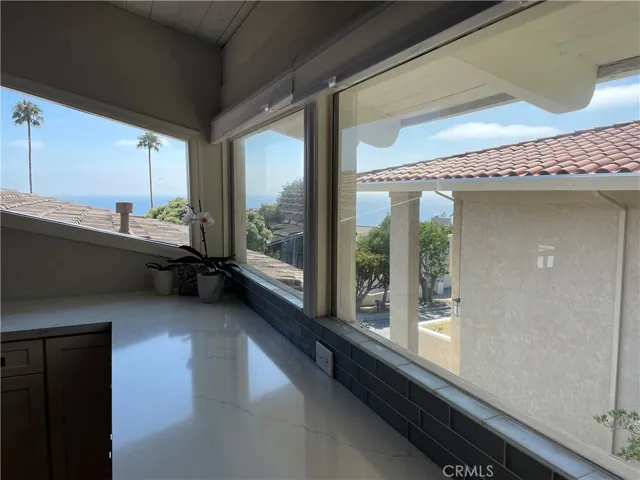 Ocean view from Kitchen