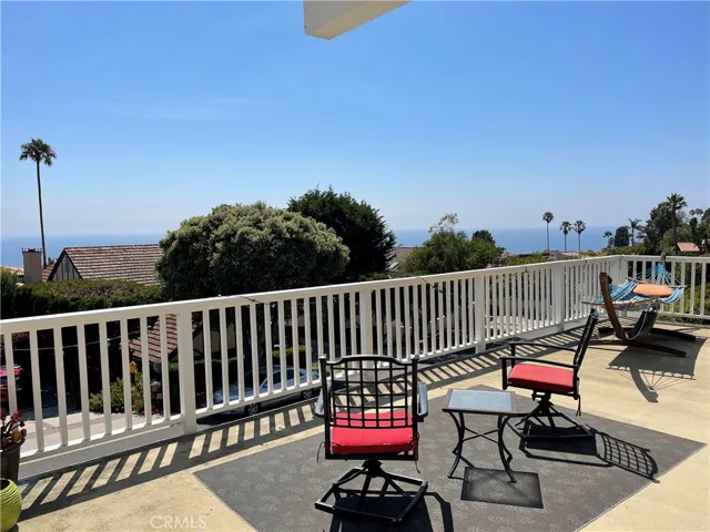 Great views from deck off living room