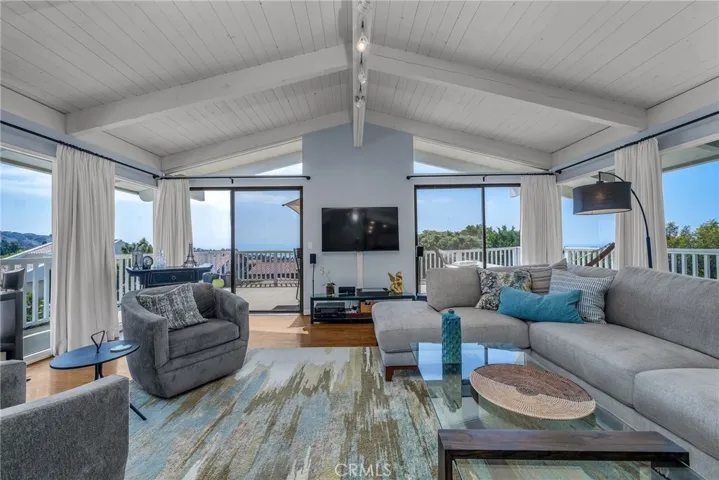 Panoramic view from living room