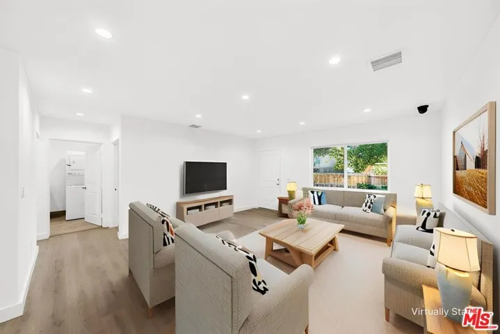 Virtually Staged Living Room