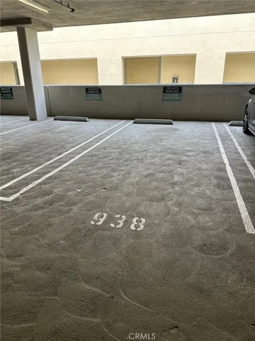 parking spot in front of the unit
