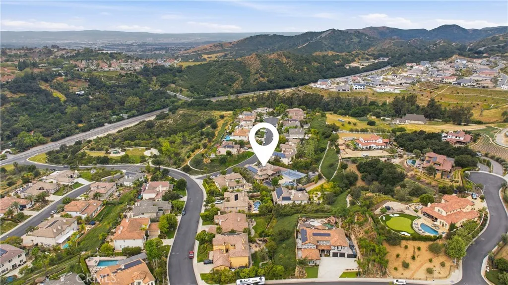 Home situated on a half acre lot
