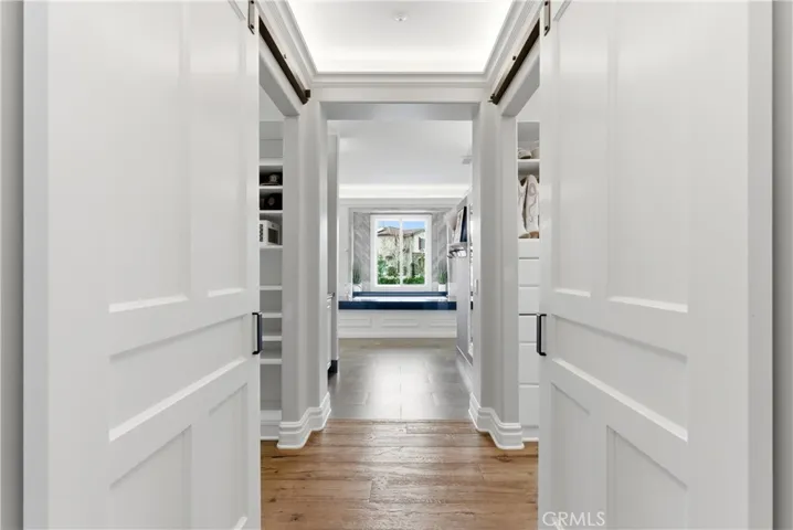 walk in dual closets