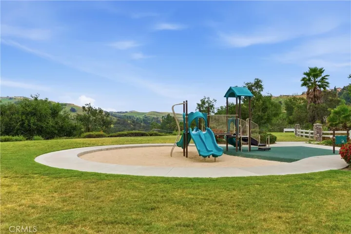 Neighborhood park with playground