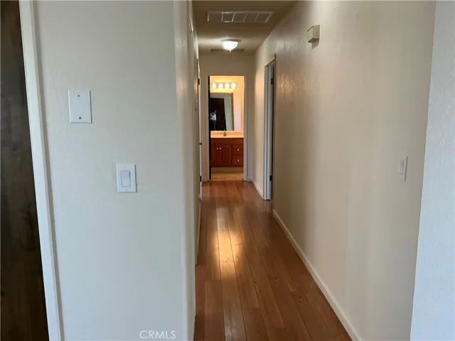 Down the hall