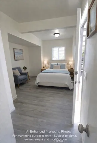 Downstairs Separate Living Area AI Enhanced