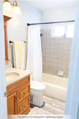 Main Living Bathroom AI Enhanced