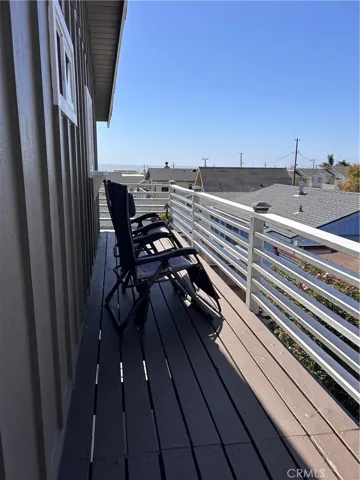 Main Living Area Deck View Towards Ocean