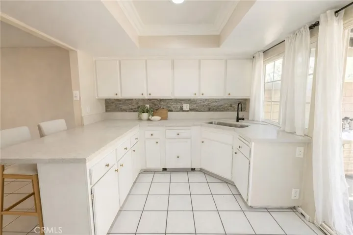 Kitchen virtually staged