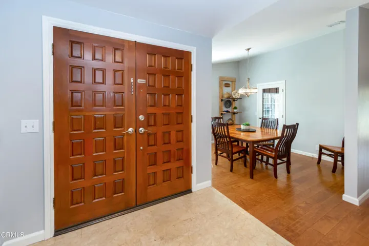 Entry and Dining Room