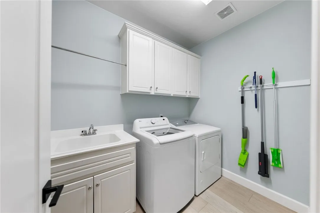 Laundry on the main floor