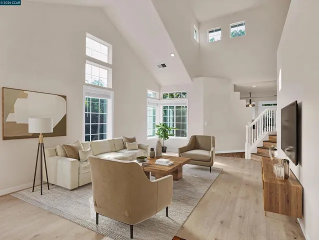 Virtual Staged Living Room