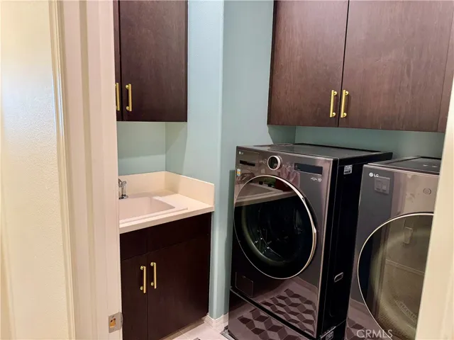 Laundry Room with Sink and Storage