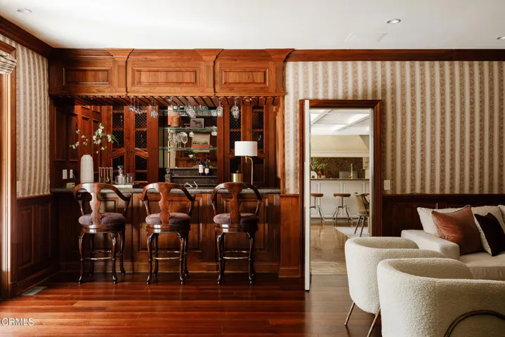 media room bar