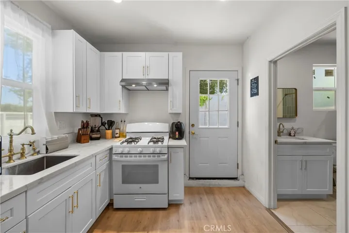 Custom kitchen in ADU