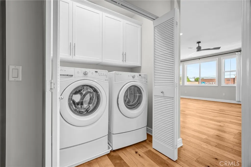 Laundry Area: including Washer & Dryer