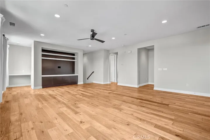 Built-in Desk right next to TV nook.