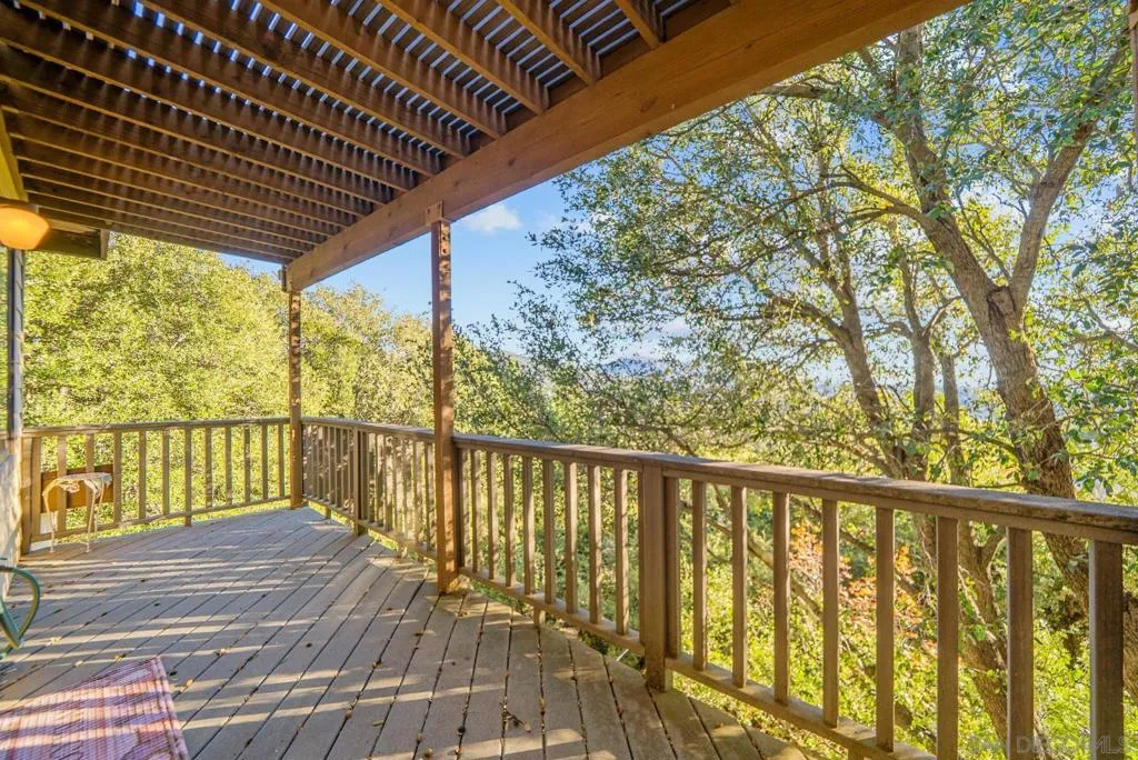 Private deck off of Primary Bedroom