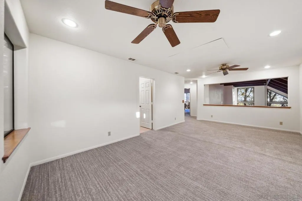 Large loft upstairs can serve as a 4th bedroom, office, or rec room