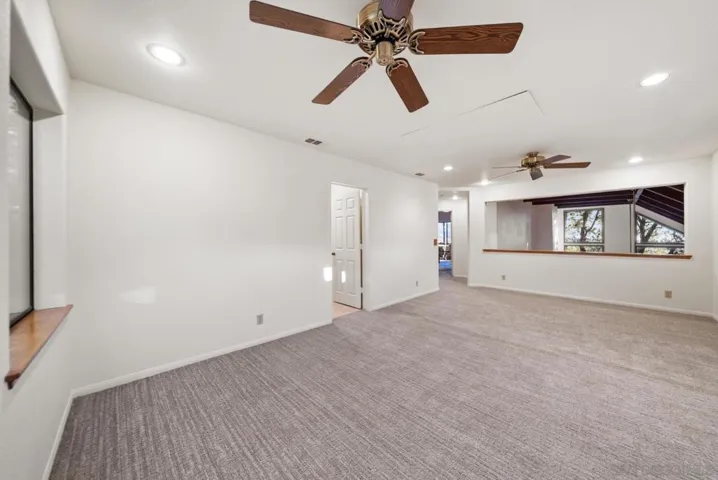 Large loft upstairs can serve as a 4th bedroom, office, or rec room