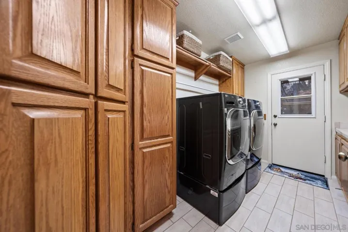 Separate Laundry Room with access to side yard