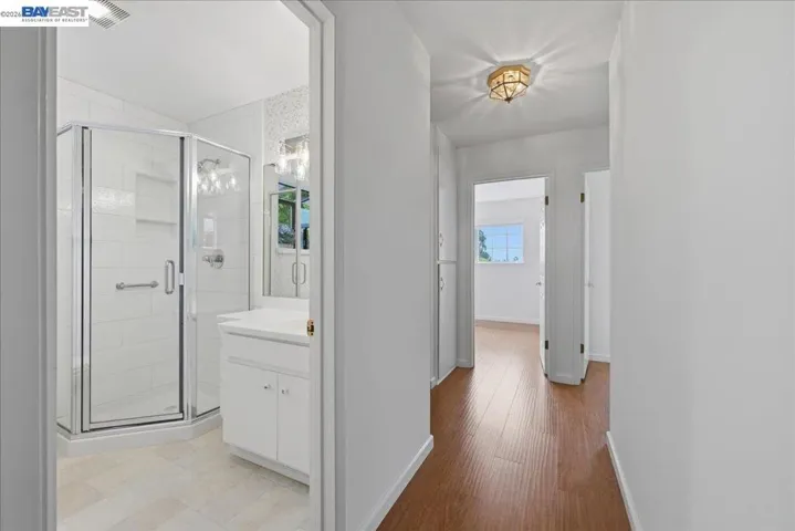 Hall and hall bathroom