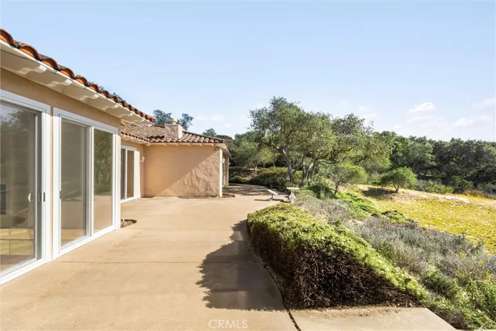 rear patio