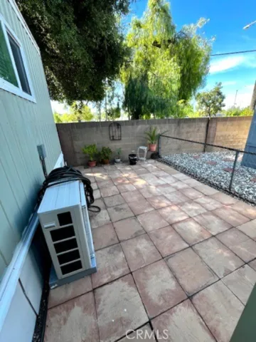 secondary patio