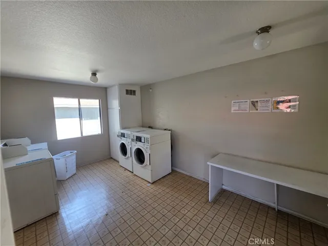 community laundry room