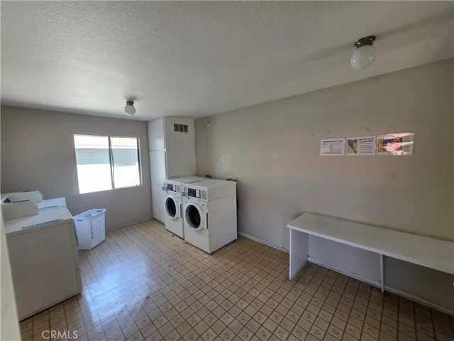 community laundry room