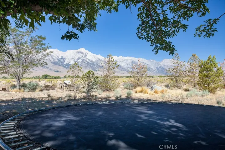 Back Yard and View of Mountains.