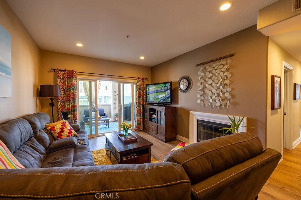 living room/fireplace