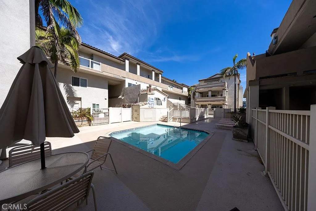 community pool area