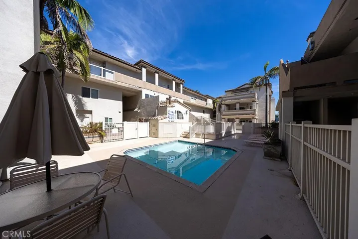 community pool area