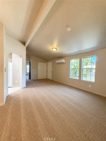 living area/ front door