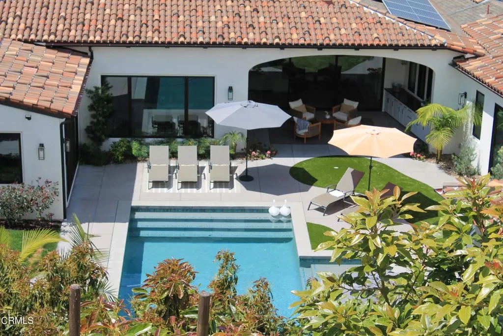 Pool and yard