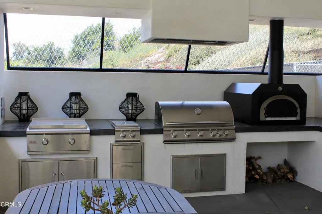 Chef outdoor kitchen