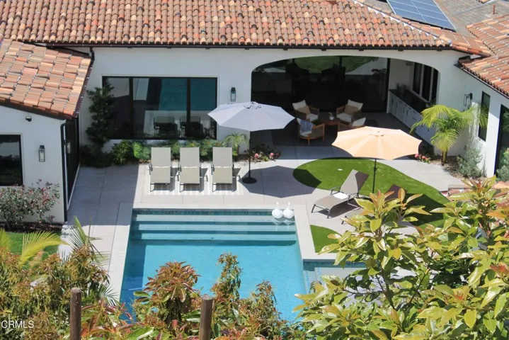 Pool and yard