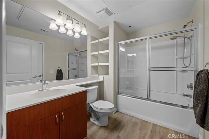 Bath with storage niches.