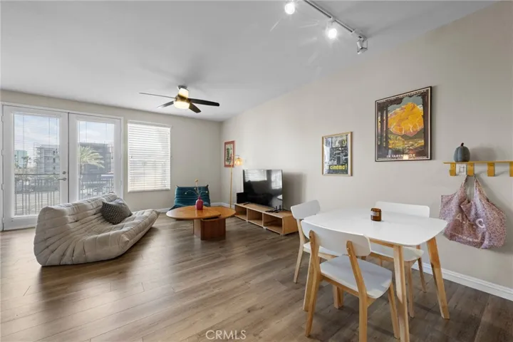Spacious Loft like space has plenty of room and flooded with natural light.