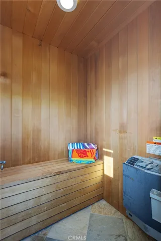Private sauna.