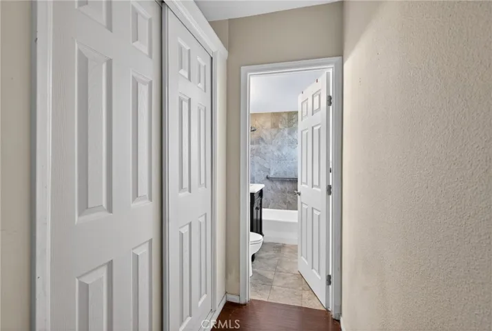 view to the bathroom