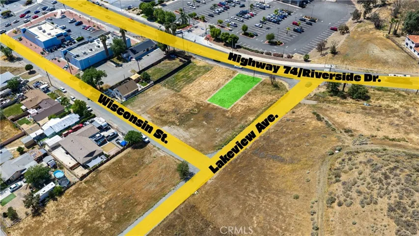 right by the Riverside Dr. and shopping center.