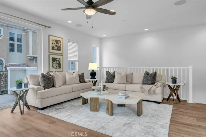 Large great room showing the living area