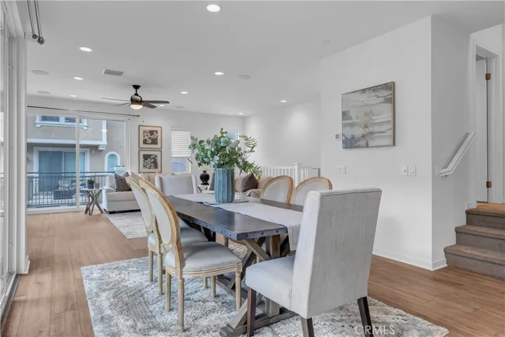 Beautiful dining area large enough for all your family meals and entertaining friends