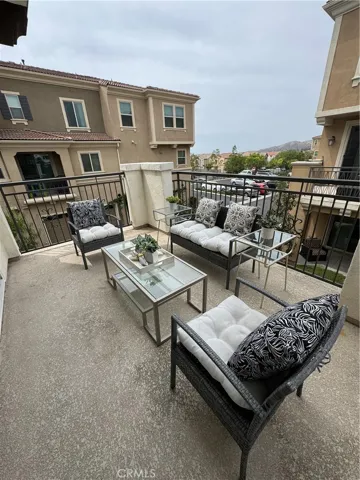 First floor large balcony