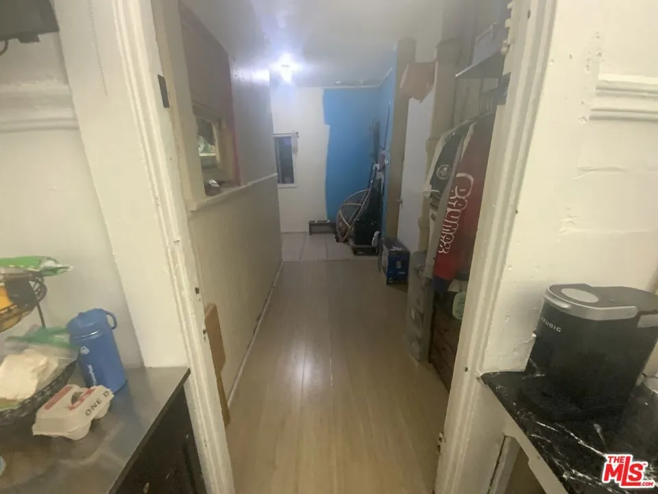 Small Hallway to bathroom