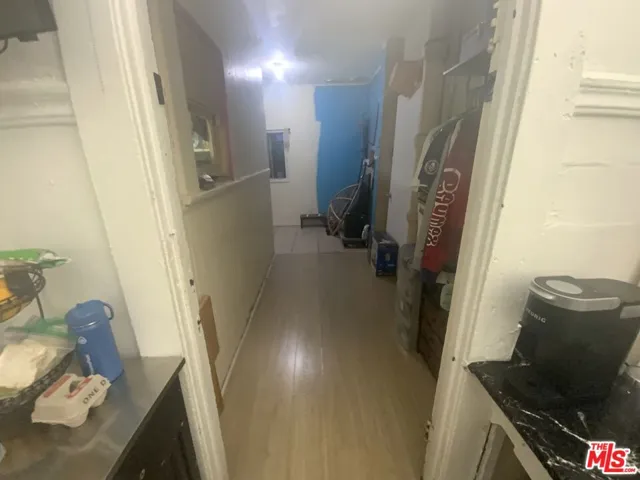 Small Hallway to bathroom