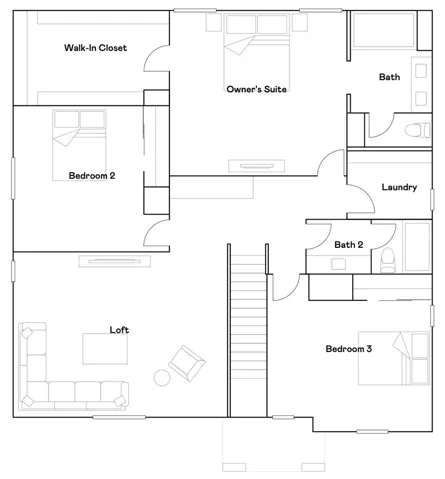 Residence 1 - level  floorplan