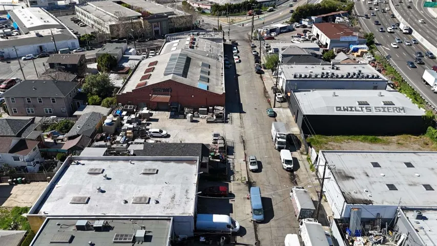 Aerial overview of property's location